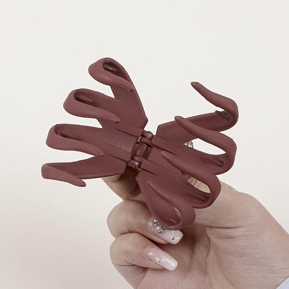 9pcs/4pcs/1pc Frosted Octopus Hair Clip Good Vibrations