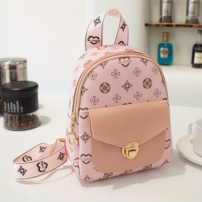 Fashionable Trendy Backpack, Daily Commuting Essential Lightweight Backpack, Mobile Phone Leisure Bag, Camera Leisure Bag Good Vibrations
