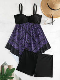 [Sexy Swimsuit] Sexy Plus Size Women's One-Piece Printed Swimsuit | Printed Swimwear Good Vibrations