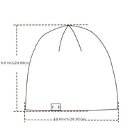 [Long Oversized Slouch Beanie Cap] Slouch Beanie For Men Women Summer Winter Long And Oversized Cap Man Unisex Good Vibrations