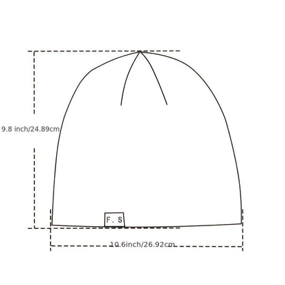 [Long Oversized Slouch Beanie Cap] Slouch Beanie For Men Women Summer Winter Long And Oversized Cap Man Unisex Good Vibrations