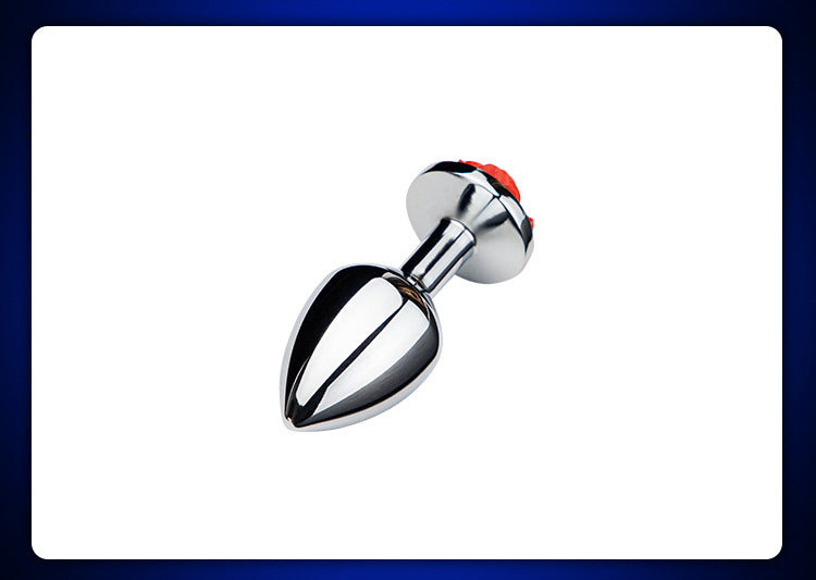 Lucky Clover Gem Anal Plug,S/M/L Size Four Leaf Clover Stainless Steel Crystal Jewelry Anal Butt Plugs Good Vibrations Adult Super Store