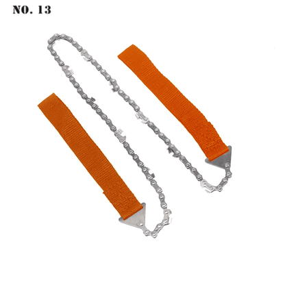 Manual Pocket Chainsaw - Heavy-Duty Chainsaw with Chains, Portable Survival saw for Camping, Hunting, Emergencies - Includes Carry Case - No Electricity Needed Outdoor Survival Gear Tool, Camping Essential, Compact Design, Re Good Vibrations