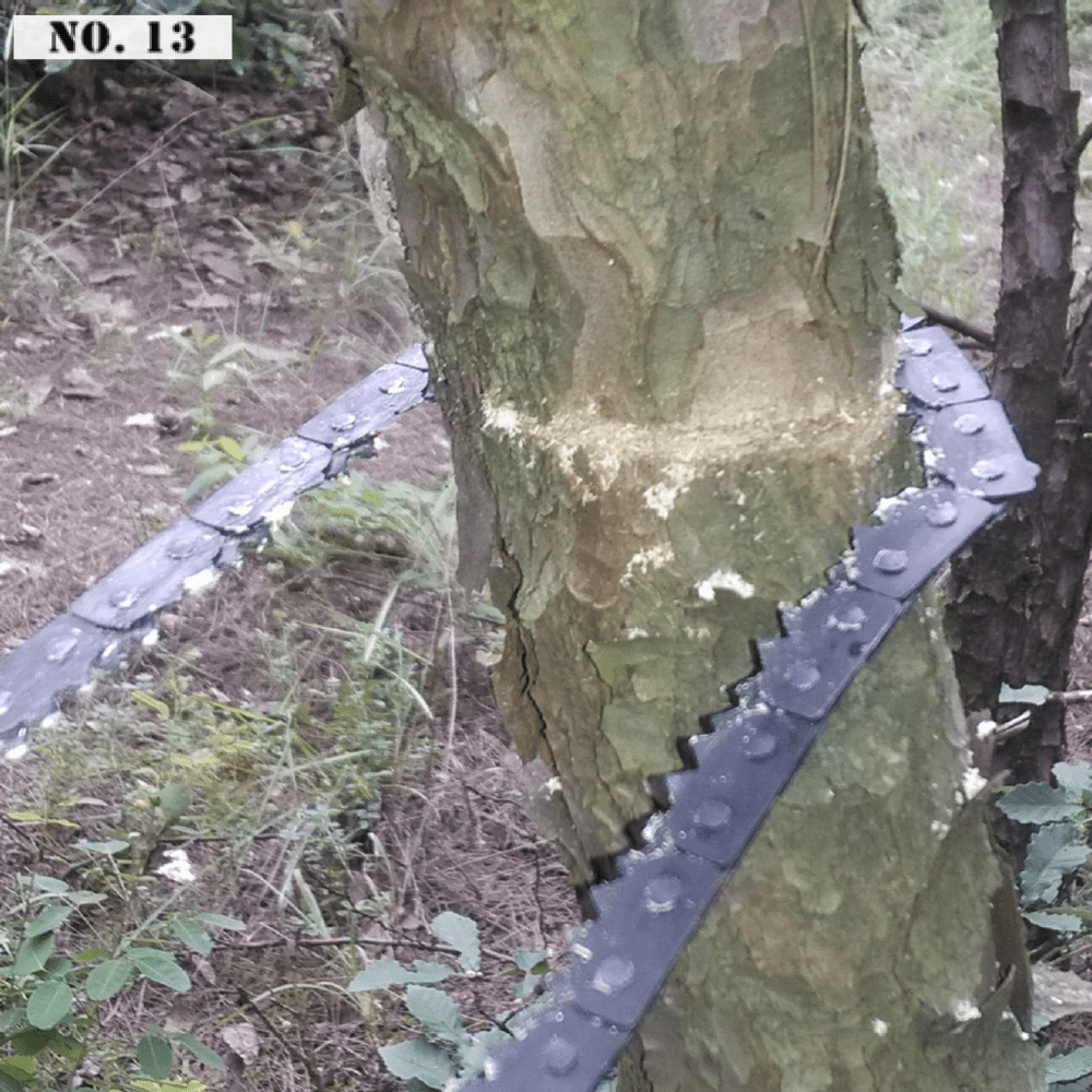 Manual Pocket Chainsaw - Heavy-Duty Chainsaw with Chains, Portable Survival saw for Camping, Hunting, Emergencies - Includes Carry Case - No Electricity Needed Outdoor Survival Gear Tool, Camping Essential, Compact Design, Re Good Vibrations