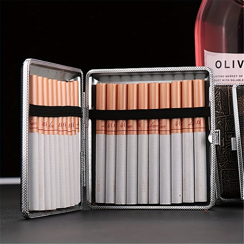 1pc, Cigarette Box Container Holder, Cigarette Box Cigarette Holder, Cigars Container 20pcs for Smoking, Smoking Accessories Good Vibrations