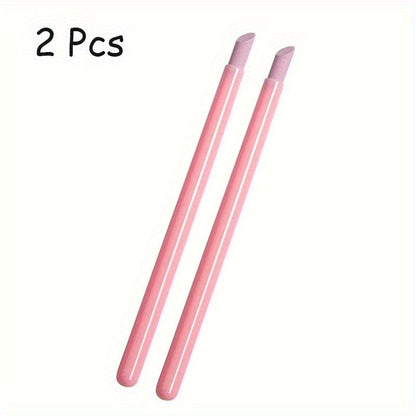 Quartz Nail File & Buffer Sticks – 1/5pcs Manicure Pen Tools for Cuticle & Dead Skin Removal, Unscented UV Gel Polish Nail Art Accessories Good Vibrations