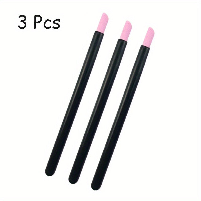 Quartz Nail File & Buffer Sticks – 1/5pcs Manicure Pen Tools for Cuticle & Dead Skin Removal, Unscented UV Gel Polish Nail Art Accessories Good Vibrations