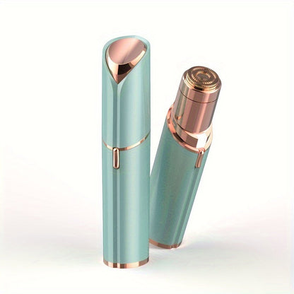 [Painless Facial Hair Remover] Conduroma Women's Painless Facial Hair Remover | Cordless, AA Battery-Powered (Not Included), Elegant Metallic Finish - for Face, Upper Lip, Chin, Bikini Line - Travel-Friendly, Sleek Design, Sm Good Vibrations