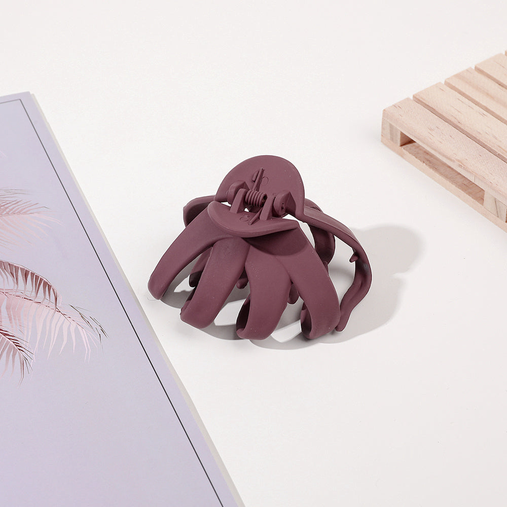 9pcs/4pcs/1pc Frosted Octopus Hair Clip Good Vibrations