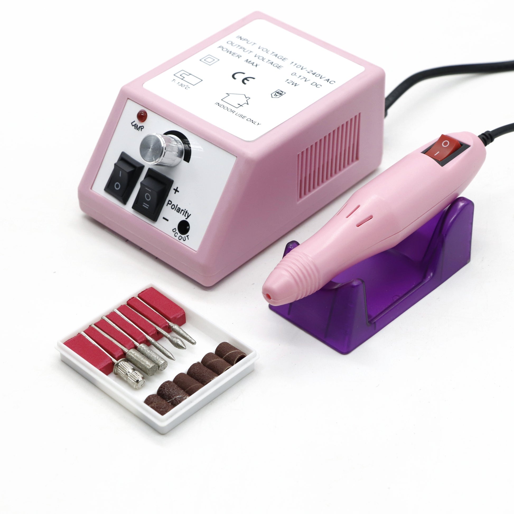 [Fast Arrival] Electric Nail Drill Kit - Professional Manicure Tool for Gel Polish Removal, Low Noise, with Milling Cutters and Drill Bits Set for Home Salon Use - Easy to Use, Portable, and Space-Saving Design Good Vibrations