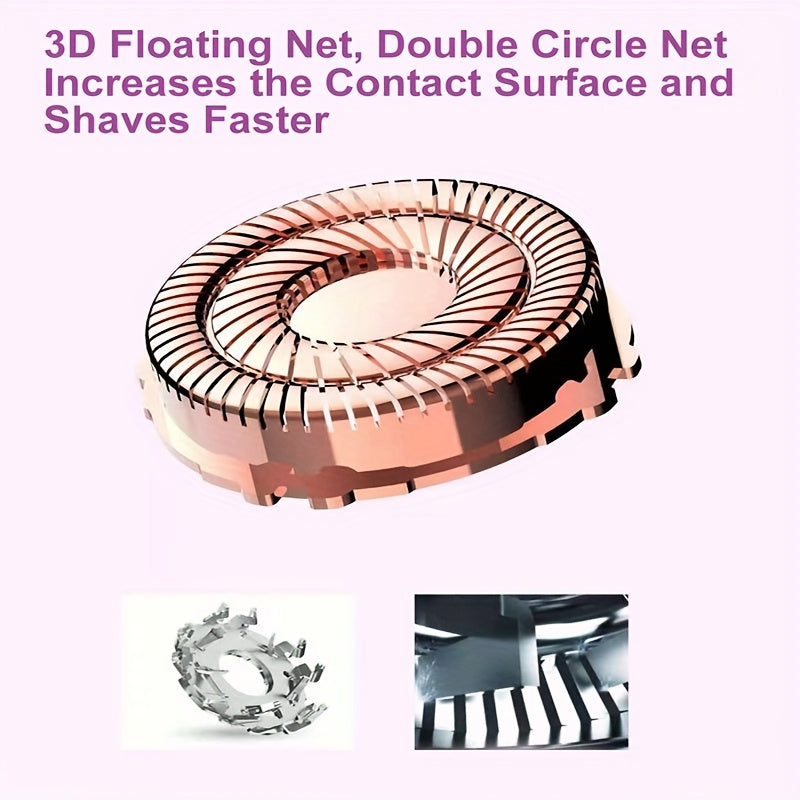 [Painless Facial Hair Remover] Conduroma Women's Painless Facial Hair Remover | Cordless, AA Battery-Powered (Not Included), Elegant Metallic Finish - for Face, Upper Lip, Chin, Bikini Line - Travel-Friendly, Sleek Design, Sm Good Vibrations