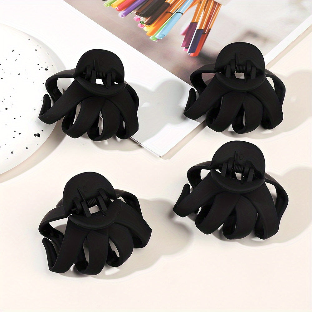 9pcs/4pcs/1pc Frosted Octopus Hair Clip Good Vibrations