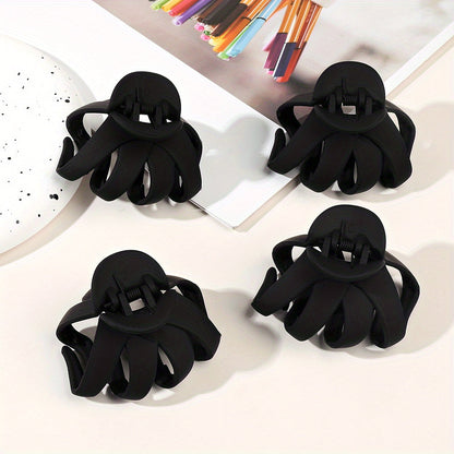 9pcs/4pcs/1pc Frosted Octopus Hair Clip Good Vibrations