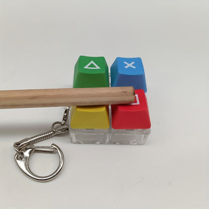 Relaxation Finger Pressure Decompression Mechanical Keyboard Keycaps, Keychains, Key Rings, And Desktop Accessories Good Vibrations