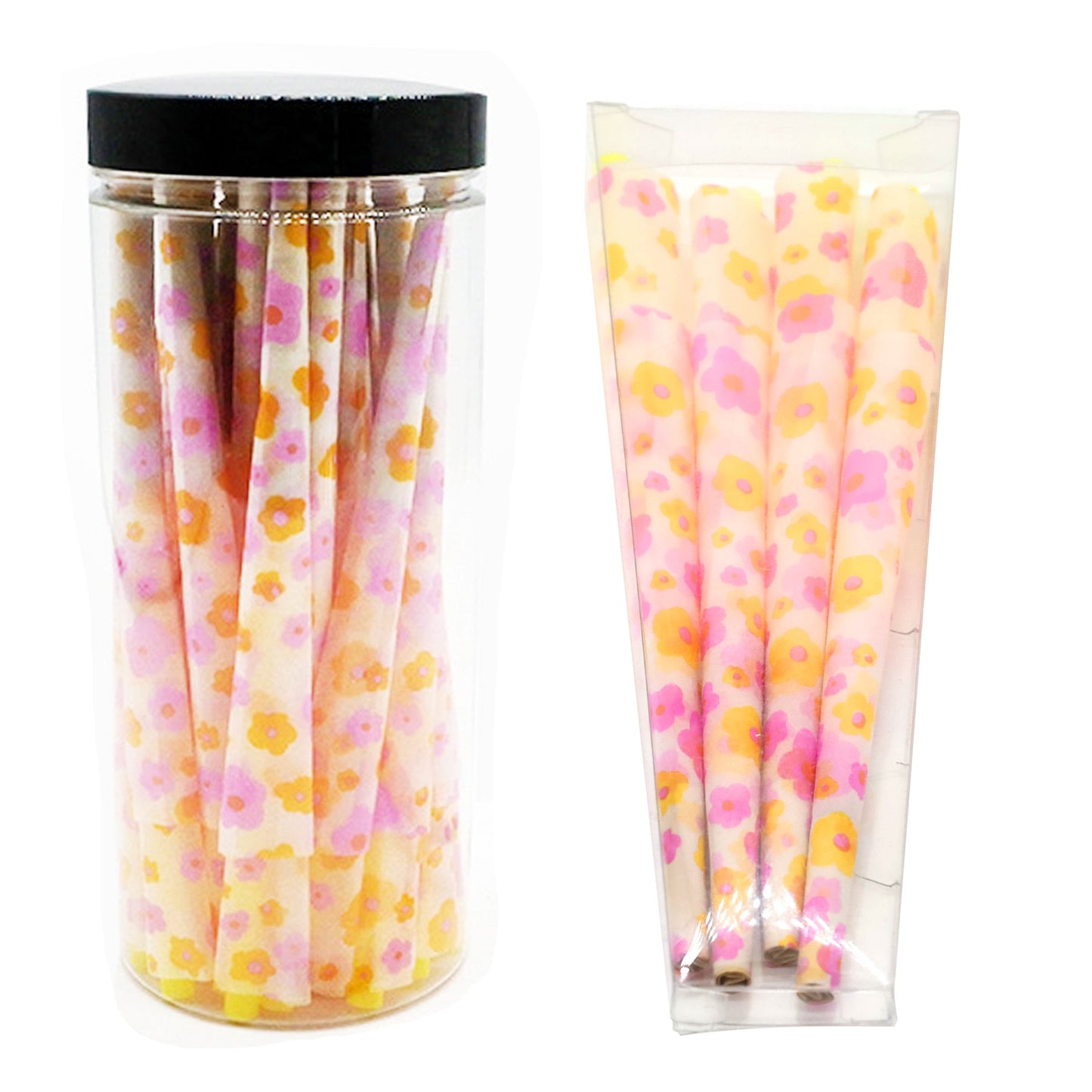 2pcs/ set Pre-Rolled Paper Set, Cones King Size, 58 Pack - Slow Burning Pre Rolled Cones With Tips & Packing Tubes Holiday Gifts For Friends Good Vibrations Adult Super Store