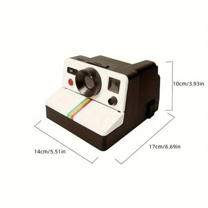 1pc Retro Camera Design ABS Resin Toilet Paper Holder - Novel Bathroom Paper Towel Dispenser, Chic Home Decoration Accessory, Unique Gift Idea Good Vibrations