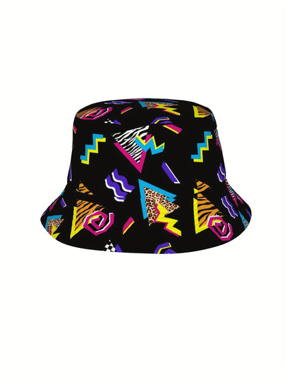 Men's 3pcs retro Outfit beach set, 80s 90s sportswear, Hawaiian sportswear set, shirt beach shorts and fisherman hat Bucket Hat Good Vibrations