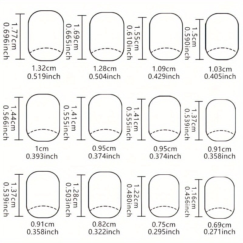 24-Piece Blue Ocean Wave Colorblock Aura Short Square Press-On Nails, Removable Glossy Nail Set for Women and Girls, Fashion Wearable Nail Tips for Fingers and Toes Good Vibrations