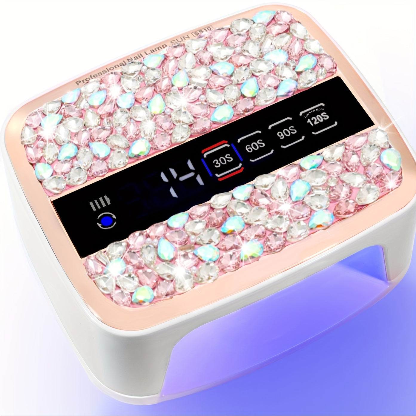 LED Nail Lamp Cordless Rechargeable Light with Shinning, 4 Timer Setting And Tuto Sensor, Professional Gel Polish Acrylic Nail Tools for Home&Salon, Nail Tech Light, Nail Supplies Professional, Light for Gel Nails, Portable N Good Vibrations