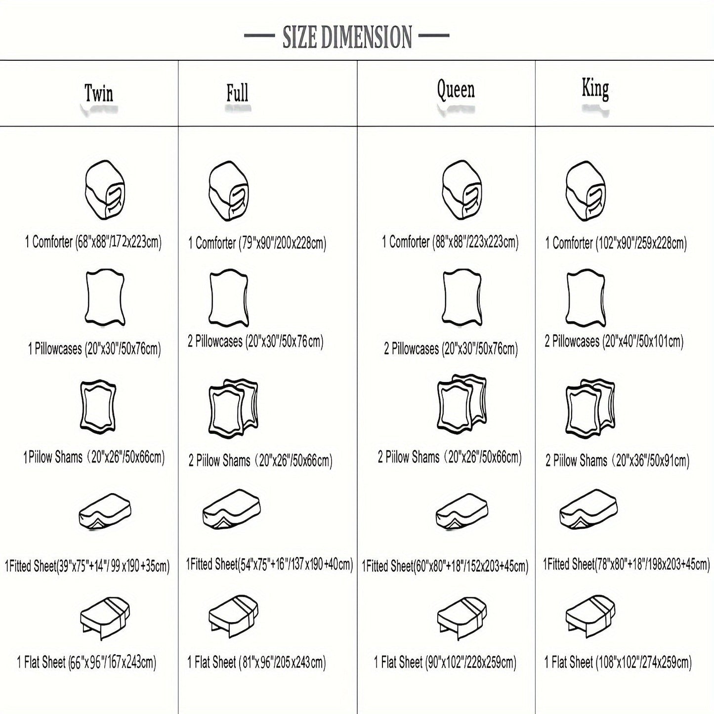 5/7pcs Bed In A Bag Bohemian Pattern Comforter And Sheet Set, Twin/Full/Queen/King Size Comforter Set, Soft Microfiber Lightweight Bedding Set For All Seasons Good Vibrations