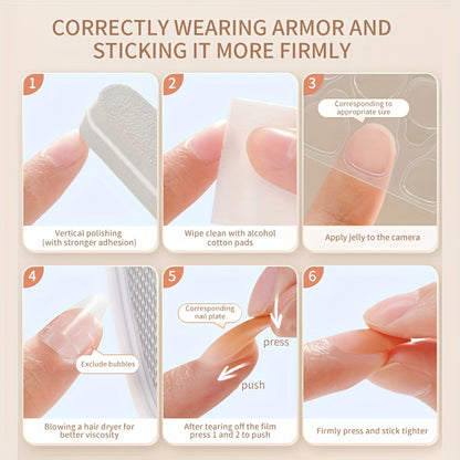 24-Piece Blue Ocean Wave Colorblock Aura Short Square Press-On Nails, Removable Glossy Nail Set for Women and Girls, Fashion Wearable Nail Tips for Fingers and Toes Good Vibrations