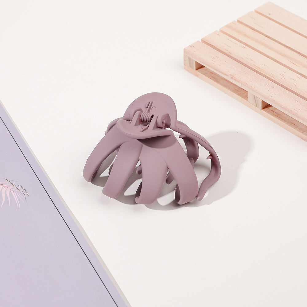 9pcs/4pcs/1pc Frosted Octopus Hair Clip Good Vibrations