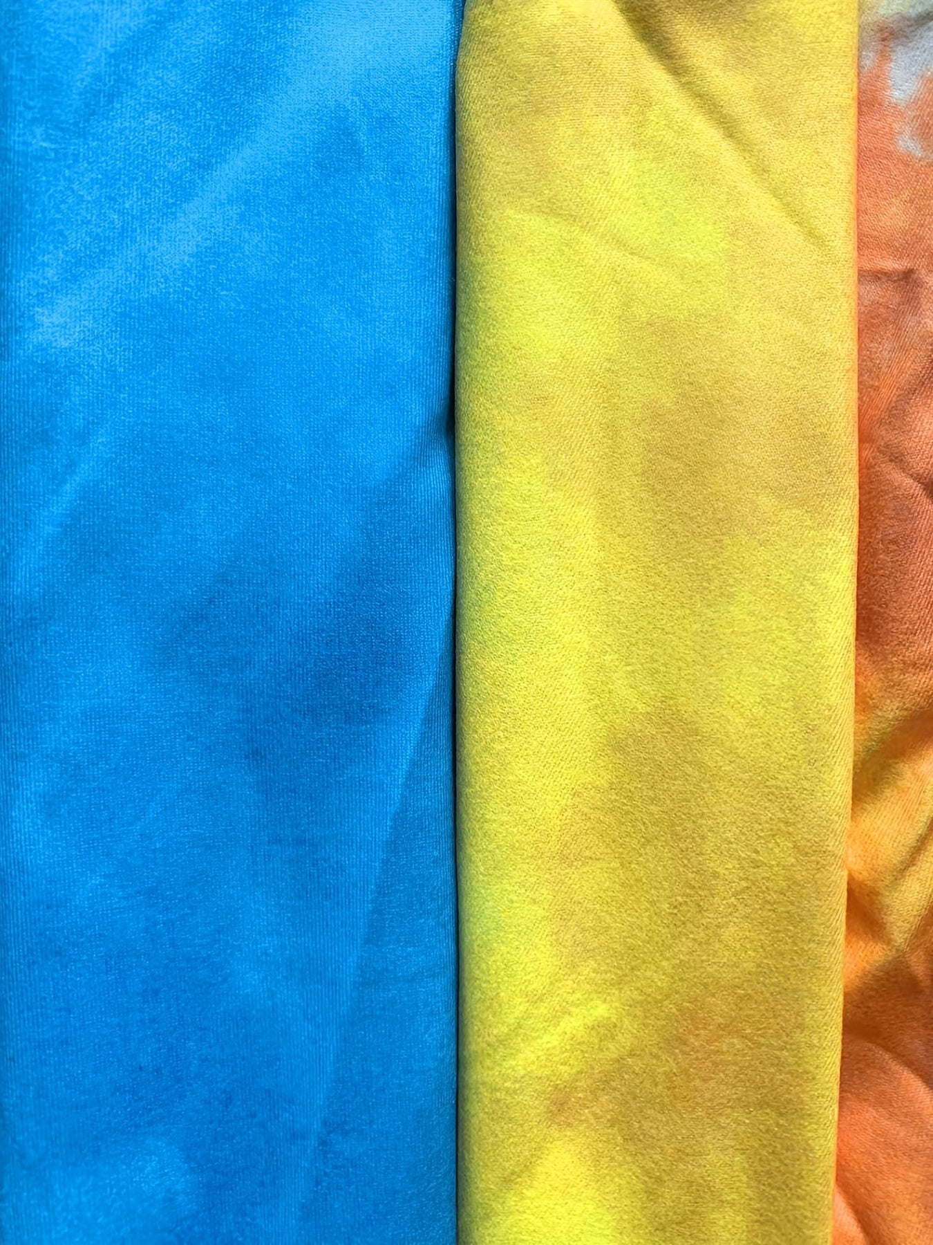 [Tie Dye Maxi Dress] Elegant Plus Size Maxi Dress | Women's Tie Dye Print Short Sleeve with Pocket, Medium Stretch Long Dress Good Vibrations