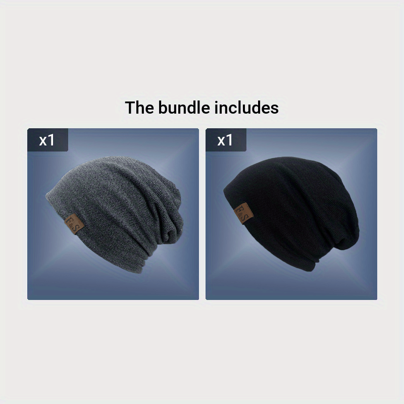 [Long Oversized Slouch Beanie Cap] Slouch Beanie For Men Women Summer Winter Long And Oversized Cap Man Unisex Good Vibrations