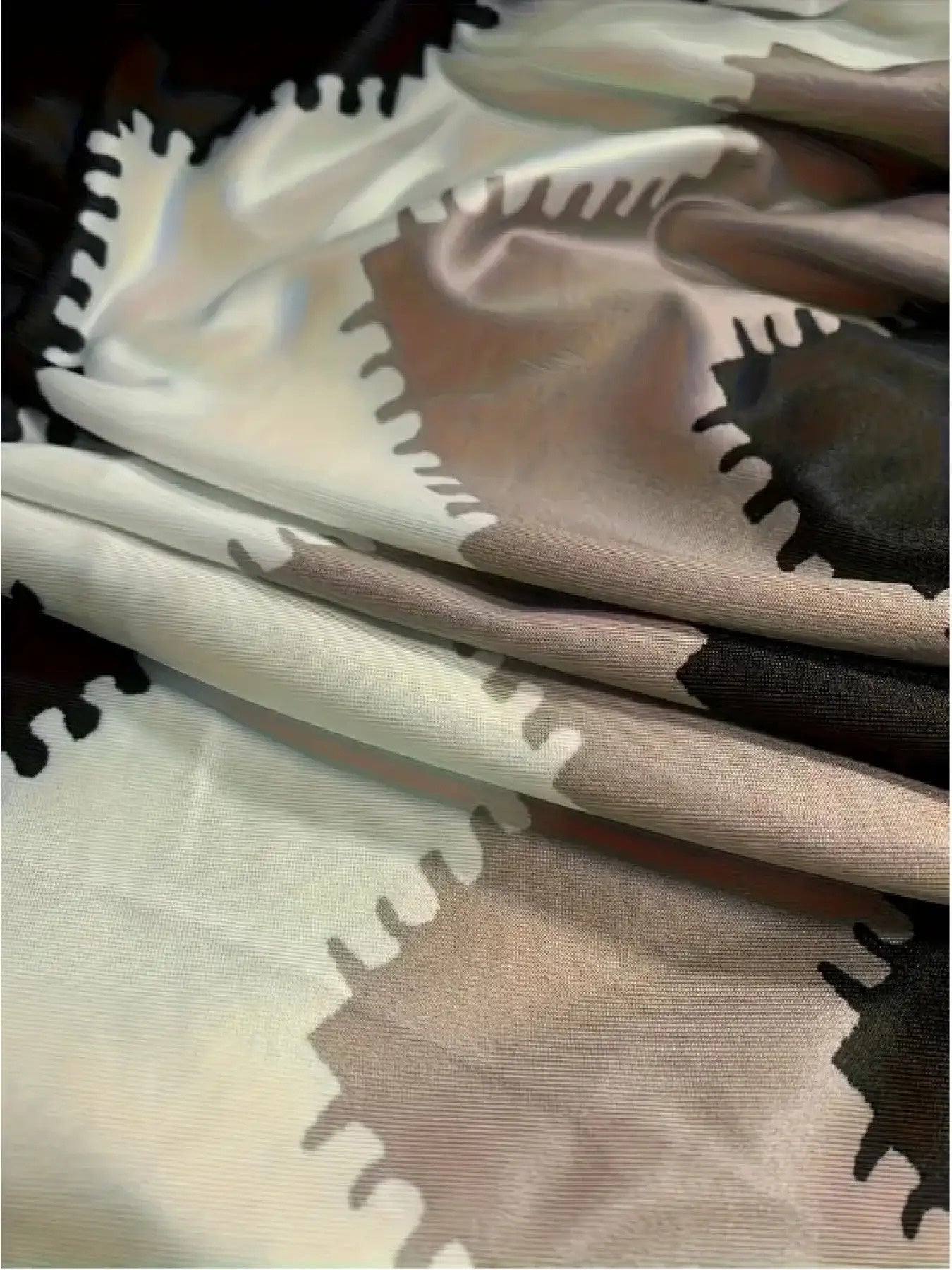 Women'S 3pcs Winter Warmth Set - Oversized Sleeveless Top & Leggings with Geometric Pattern, Soft Stretchy Fabric, Loose Fit Coordinated Outfits in Orange/Blue/Black/Green | Machine Washable Casual to Formal Wear for Office, Good Vibrations