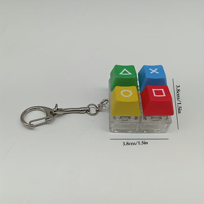 Relaxation Finger Pressure Decompression Mechanical Keyboard Keycaps, Keychains, Key Rings, And Desktop Accessories Good Vibrations