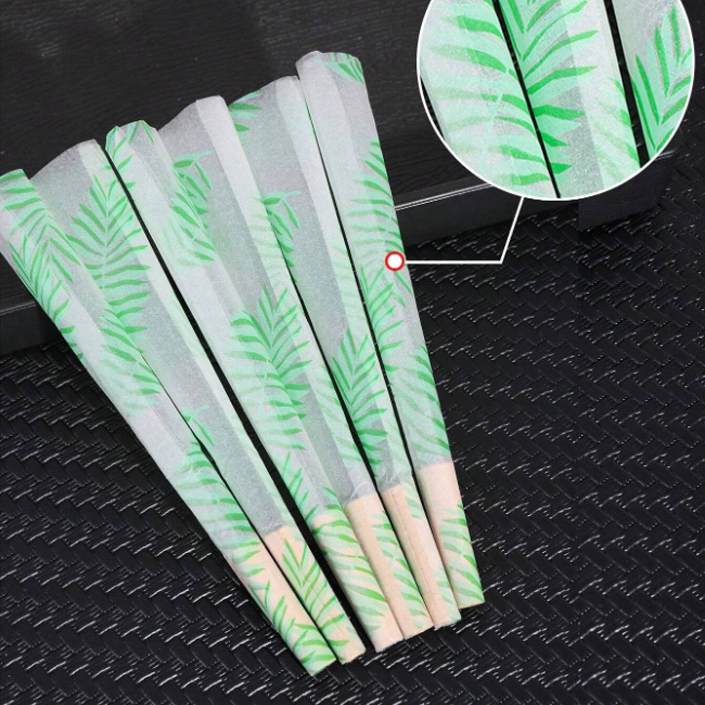 2pcs/ set Pre-Rolled Paper Set, Cones King Size, 58 Pack - Slow Burning Pre Rolled Cones With Tips & Packing Tubes Holiday Gifts For Friends Good Vibrations Adult Super Store