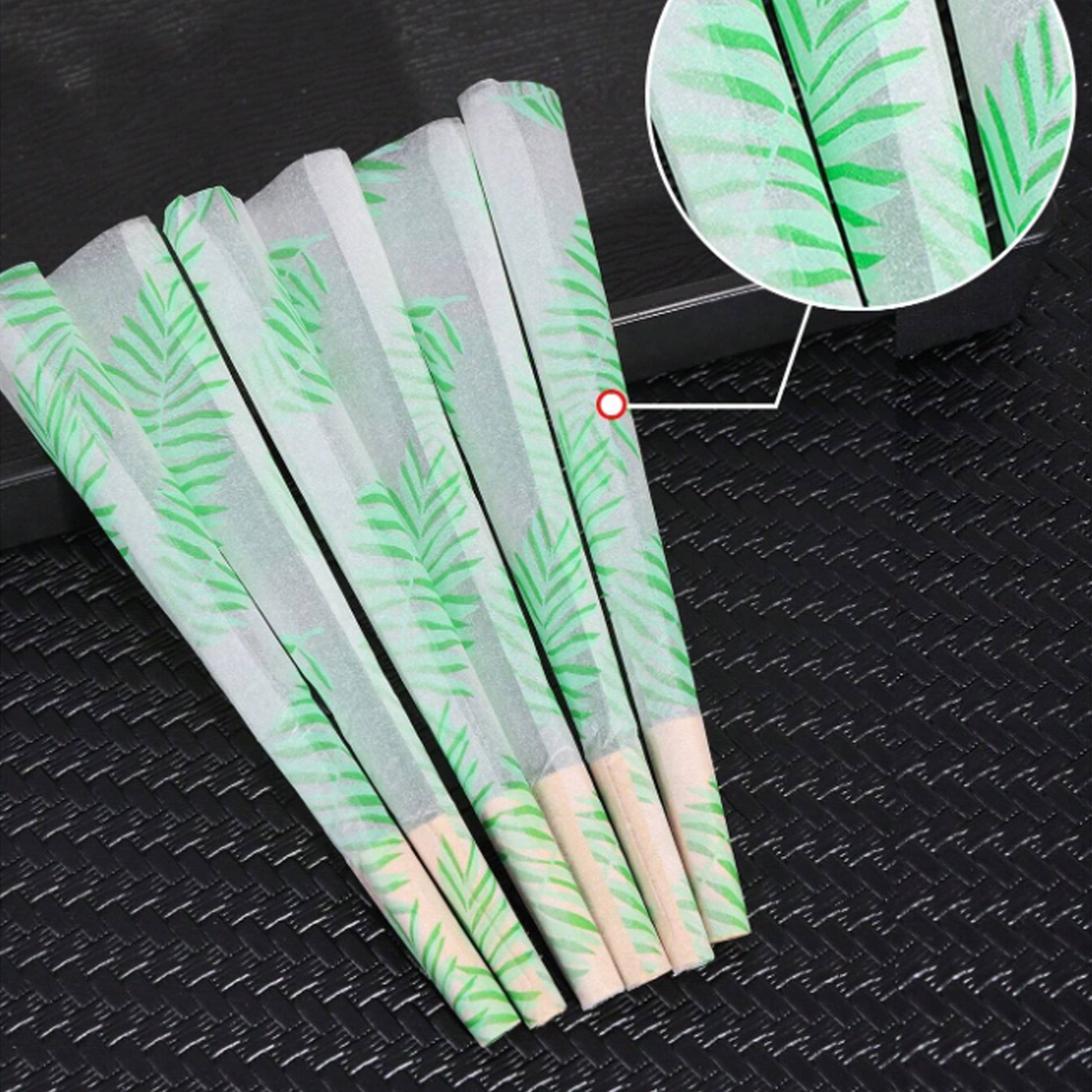 2pcs/ set Pre-Rolled Paper Set, Cones King Size, 58 Pack - Slow Burning Pre Rolled Cones With Tips & Packing Tubes Holiday Gifts For Friends Good Vibrations Adult Super Store