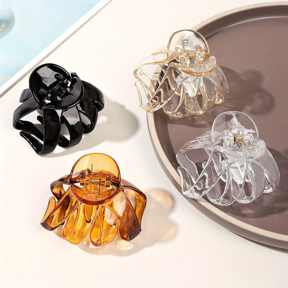 9pcs/4pcs/1pc Frosted Octopus Hair Clip Good Vibrations