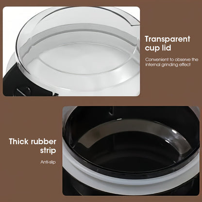 [High Power Electric Grinder] 25000 RPM High Power Electric Grinder - 1pc Stainless Steel Blade Mill for Beans, Nuts, Spices & Coffee, Silvery Finish, Easy to Clean, 110V US Plug (Ideal Holiday Gift), Coffee Grinder | Sleek G Good Vibrations