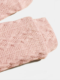 2pcs Baby's Bow Elephant Patchwork Warm Sweater + Casual Knitted Pants, Toddler & Infant Girl's Clothing Set Good Vibrations