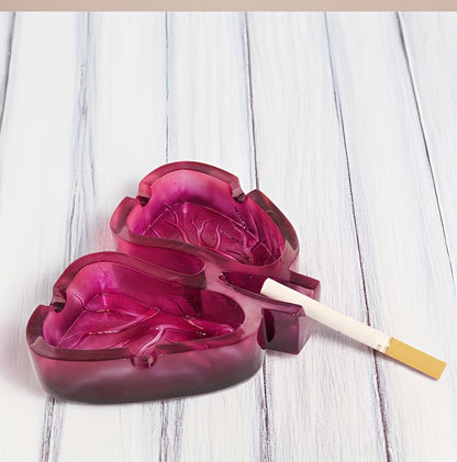 Room Decor 1pc Artistic Lung-Shaped Resin Ashtray, Creative Home Office Decorative Gift, Smoking Room Accessory Good Vibrations Adult Super Store