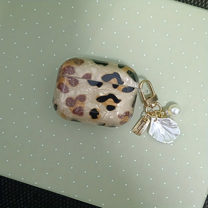 Stylish Leopard Print Earphone Sleeve with Hanging Chain - Perfect for Airpod1/2! Good Vibrations