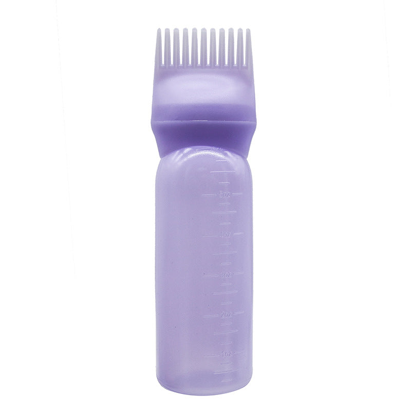 1pc Plastic Dry Cleaning Bottle For Hair Dyeing And Washing Bottle With Graded Thickening Hair Dyeing Bottle For Hair Dyeing Cream Bottle For Perm Good Vibrations