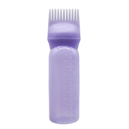 1pc Plastic Dry Cleaning Bottle For Hair Dyeing And Washing Bottle With Graded Thickening Hair Dyeing Bottle For Hair Dyeing Cream Bottle For Perm Good Vibrations