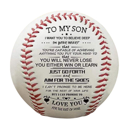 Perfect Baseball Gift for Your Son - A Gift of Encouragement and Motivation for Graduation or Birthday! Good Vibrations