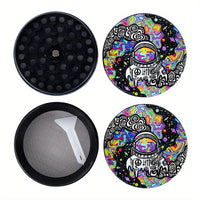 1pc Creative Metal Spice Grinder - Tobacco Grinder with Herb Crusher Function for Kitchen and Household - Perfect Valentine's Day and New Year's Gift Good Vibrations