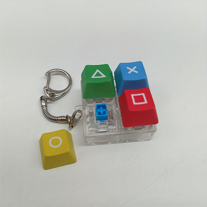 Relaxation Finger Pressure Decompression Mechanical Keyboard Keycaps, Keychains, Key Rings, And Desktop Accessories Good Vibrations