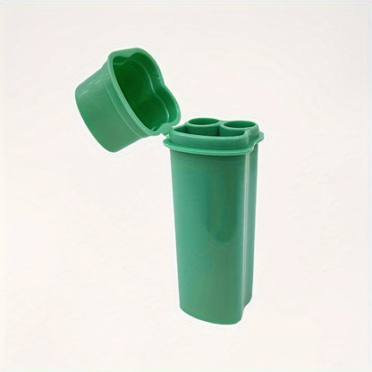 Portable 3-in-1 Cigarette Case with Lighter Holder - Compact Cigarette Storage Box Fits Two Cigarettes, Includes Mini Lighter Pocket, Plastic Smoking Accessory Kit for Convenient Carry, No Electricity Needed Good Vibrations Adult Super Store