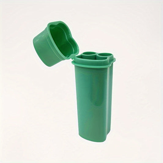 Portable 3-in-1 Cigarette Case with Lighter Holder - Compact Cigarette Storage Box Fits Two Cigarettes, Includes Mini Lighter Pocket, Plastic Smoking Accessory Kit for Convenient Carry, No Electricity Needed Good Vibrations Adult Super Store