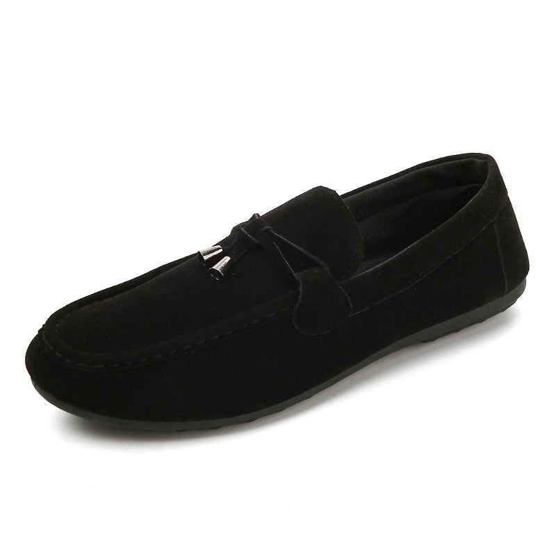 Men's loafers men's casual shoes, Korean style trendy cloth shoes, loafers, 2020 New Good Vibrations