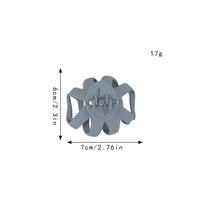 9pcs/4pcs/1pc Frosted Octopus Hair Clip Good Vibrations