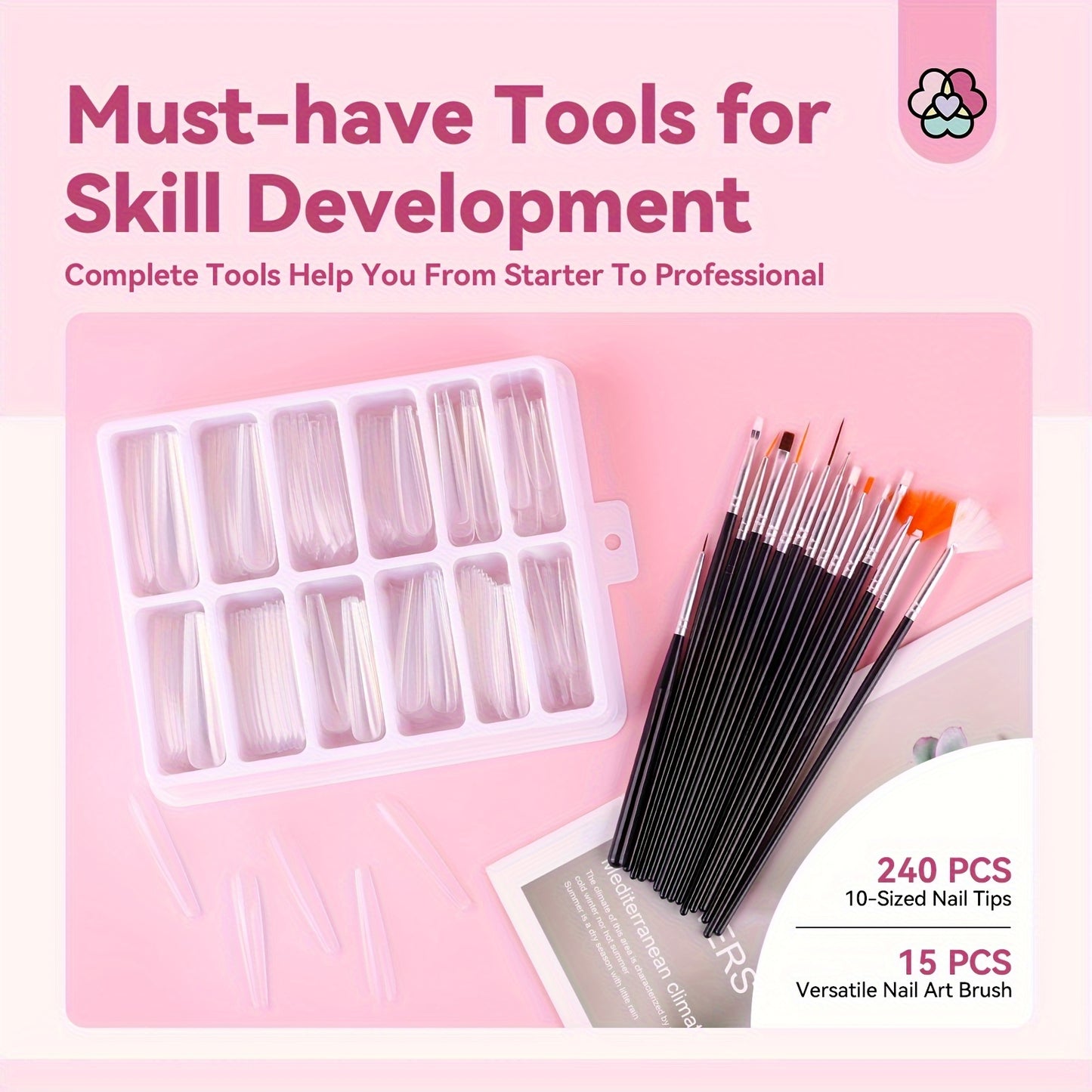 Saviland Practice Hand For Acrylic Nails: Mannequin Silicone Nail Practice Hand Flexible Nail Hand For Acrylic Nails Practice Nail Tips Nail Art Brushes Set For Beginners Home Training Kit Good Vibrations