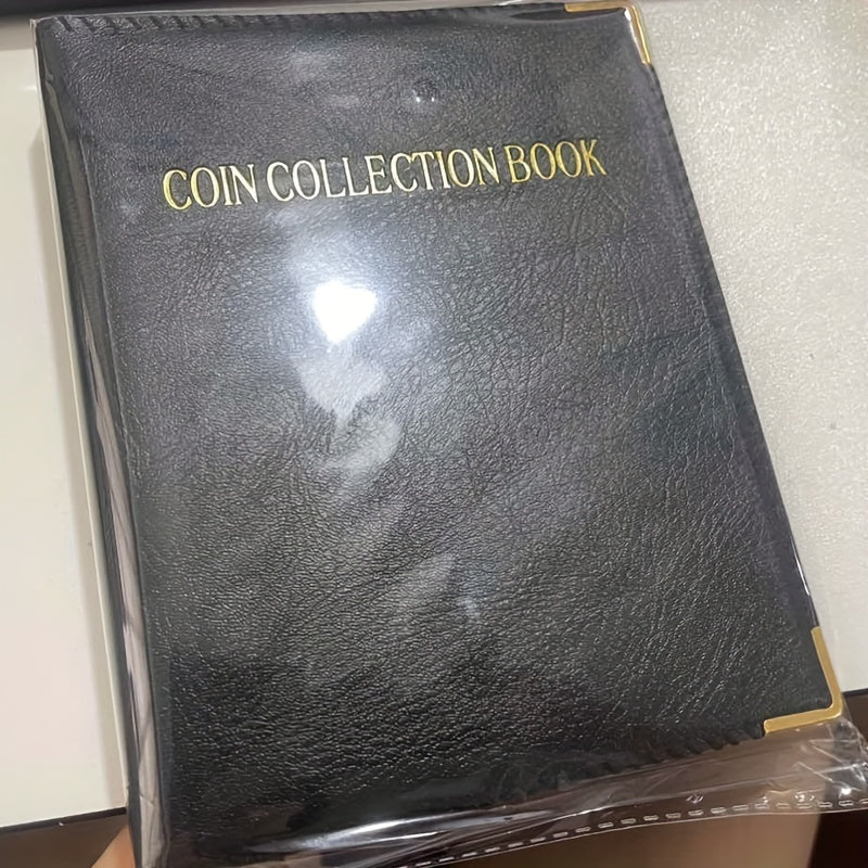 480 Large Capacity Coin Collection Book Coin Binder Collection Book Good Vibrations