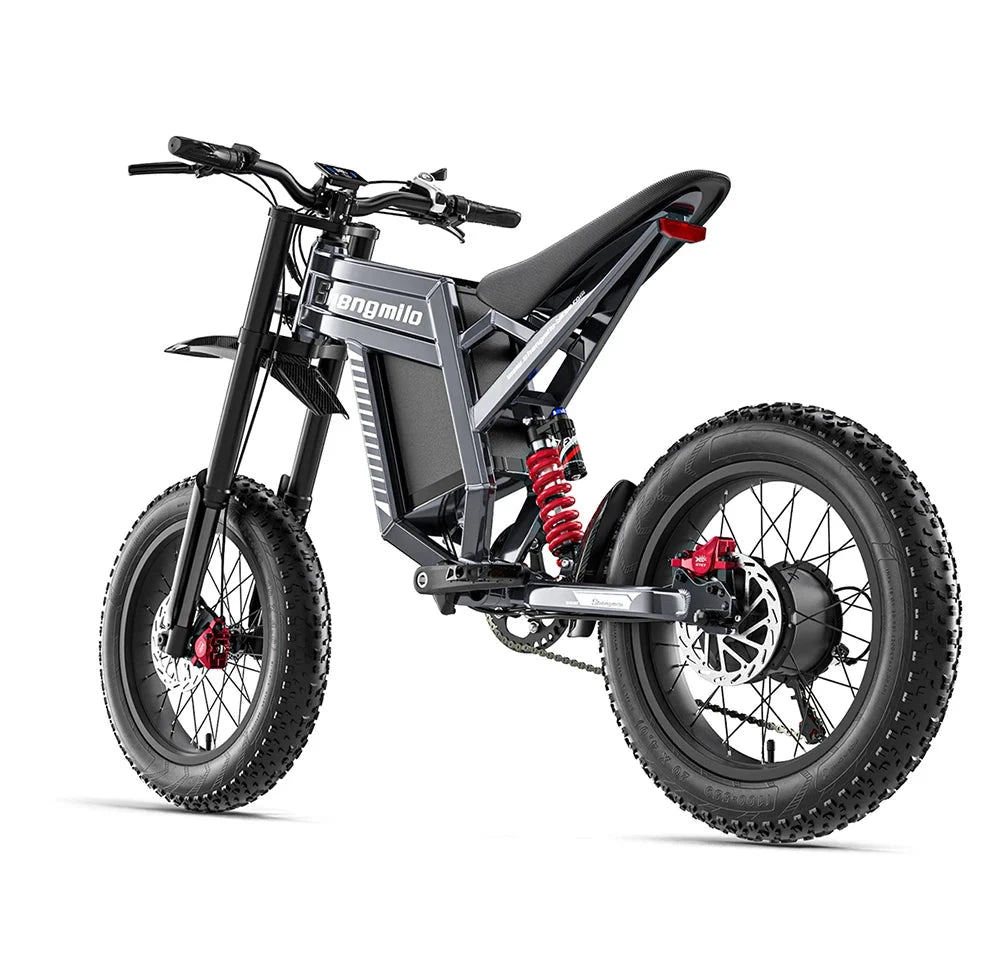 Electric Bicycle with Extended Range - 20-inch Fat Tires, Off-Road Mountain Bike, Beach & Snow Electric Bike Electric Motorcycle Good Vibrations
