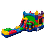 Block Bounce Combo Swimming Pool Toy CO2195 Water Sports Entertainment Accessory Good Vibrations